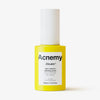 Acnemy Zitcalm Serum (30 ml) in gelber Falsche mit weißem Deckel vor weißem Hintergrund.