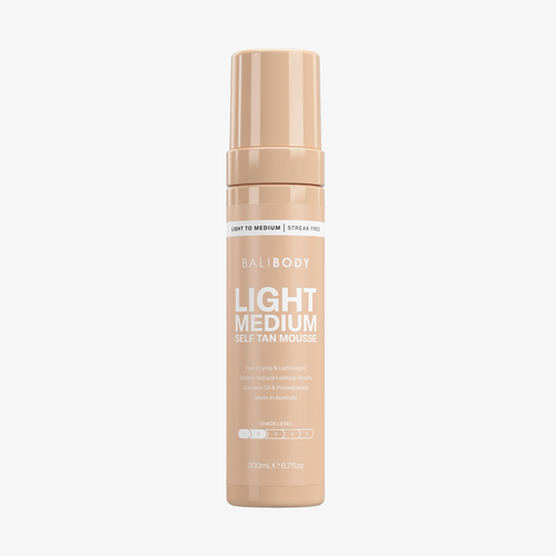 Self Tanning Mousse Light to Medium