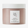 Hellbrauner Tiegel der Red Bean Refreshing Pore Mask von Beauty of Joseon mit weißem Deckel vor weißem Hintergrund