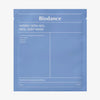 Blaue Verpackung der Biodance Hydro Cera-nol Real Deep Mask mit weißen Akzenten auf weißem Hintergrund.