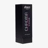 Schwarze Umverpackung der BPerfect Cosmetics Chroma Cover Foundation Matte auf weißem Hintergrund.