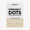 Eine Packung Dots for Spots – Pflaster mit Niacinamid und Zink zum Abdecken von Hautunreinheiten und Pickeln.