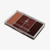 Eine Danessa Myricks Beauty Dewy Cheek & Lip Palette mit drei vielseitigen Make-up-Tönen.