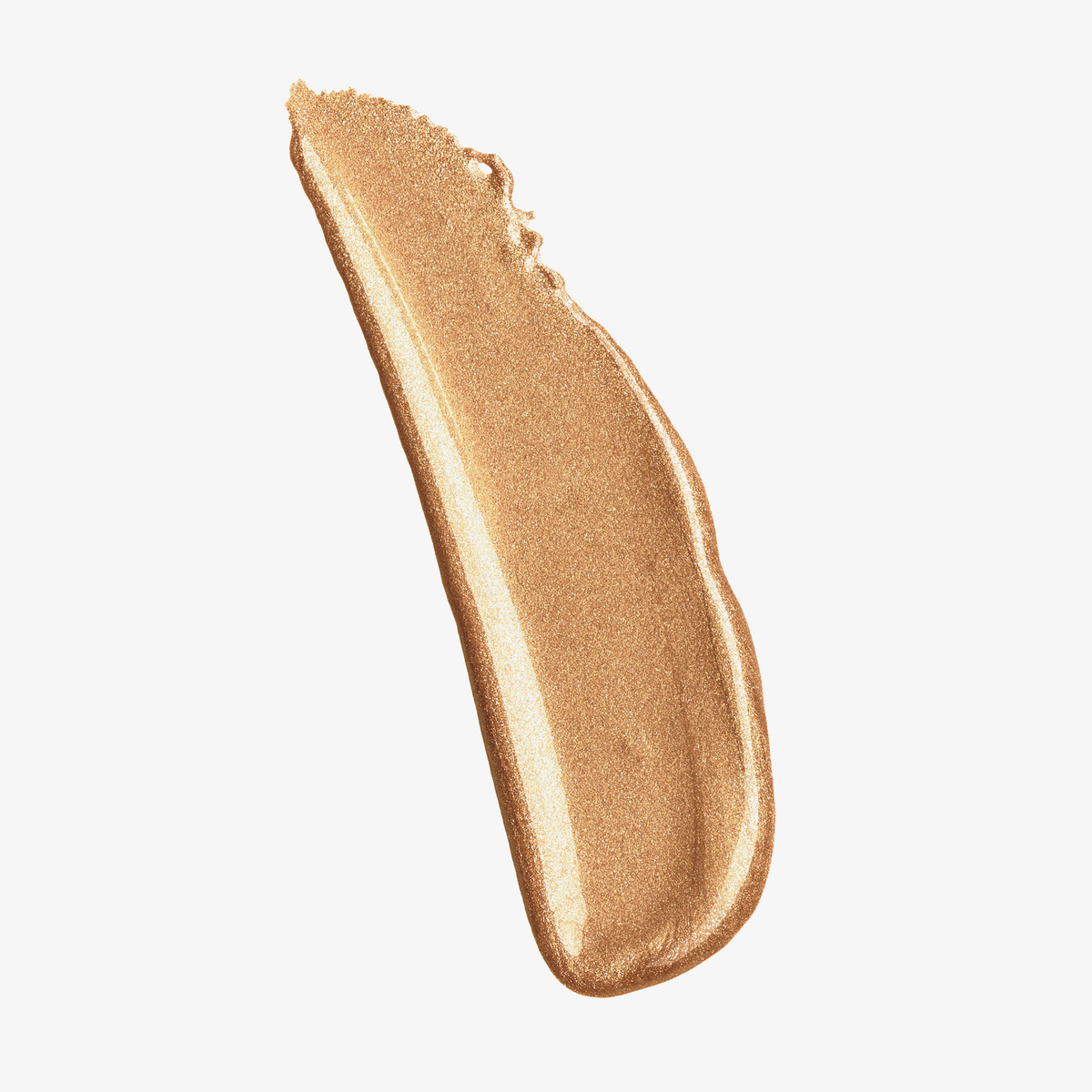 Gold schimmernder Swatch des Vision Flush Glow in der Farbe Tiara.