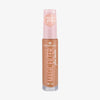 Transparente Flasche MAGIC FILTER Glow Booster im Farbton 40 Tan mit einem rosa Deckel mit der Aufschrift „Healthy Glow“.