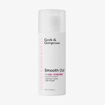 Weiße Flasche Smooth Out 100 ml vor weißem Hintergrund.