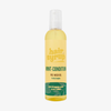 Eine Flasche Hair Syrup Mint Condition Pre-Wash Oil in 300ml mit gelbem Etikett und durchsichtigem Verschluss.
