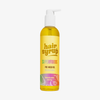 Eine gelbe Flasche Hair Syrup Superfoods, 300ml, mit einem weißen Pumpspender.