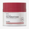 Weiß-transparenter Tiegel Hanskin Vitamin A Glow Retinol Cream mit rotem Deckel.