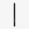 Schwarzer Crayon Make-up-Stift in der Farbe Black (Schwarz) von LH Cosmetic auf weißem Hintergrund.