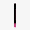 Schwarzer Crayon Make-up-Stift in der Farbe Nunki (pink glitzernd) von LH Cosmetic auf weißem Hintergrund.