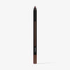 Schwarzer Crayon Make-up-Stift in der Farbe Saiph (braun glitzernd) von LH Cosmetic auf weißem Hintergrund.