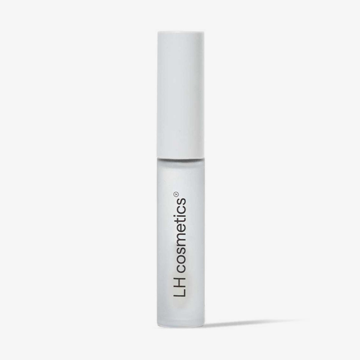 Das Makeup meets Skincare Holiday Kit von LH Cosmetics besteht aus einer Tube mit weißem Deckel und durchsichtigem Körper, die aufrecht auf weißem Hintergrund präsentiert wird.