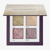 Offene LH Cosmetics Shimmer Saga Palette enthält vier schimmernde Lidschattentöne: Crush, Success, Love und Passion.