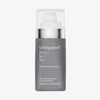 Eine graue Flasche Living Proof Perfect Hair Day Healthy Hair Perfector mit weißer Pumpe und durchsichtiger Kappe.