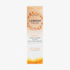 Verpackung der Lumene NORDIC-C [VALO] Self-Tan Drops mit orange-goldenen Designelementen.