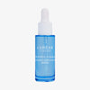 Eine blaue Flasche Lumene Nordic Hydra [LÄHDE] Aqua Hydration Serum mit einem weißen Tropfverschluss.