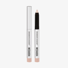 Silberner Mesauda Drawmatic Shadow Stift in der Farbe Angel, einer mit Kappe geschlossen, einer offen mit sichtbarer Mine.