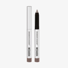 Silberner Mesauda Drawmatic Shadow Stift in der Farbe Magnet, einer mit Kappe geschlossen, einer offen mit sichtbarer Mine.