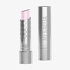 Eine silberne Tube des Lippenstifts Mesauda Beauty Hydramorphosis in einem hellen Rosaton wird ohne Deckel daneben gestellt.