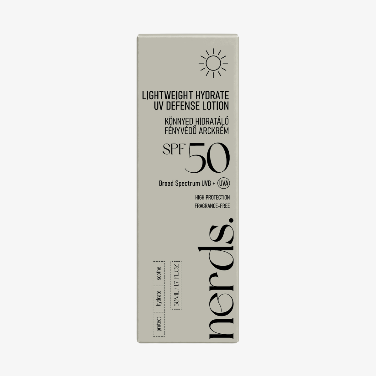 Lightweight Hydrate UV Defense Lotion SPF50