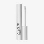 Weiße Tube OLAPLEX Browbond Building Serum™, ohne Kappe und mit sichtbarem Applikatorstab, auf weißem Hintergrund.