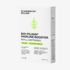 Weiße Schachtel mit Scandinavian Biolabs Bio-Pilixin® Refill Cartidges 3 Pack für den Hairline Booster, 45 mL, mit grünen Akzenten.