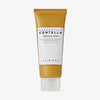 Eine goldene Tube Madagascar Centella Ampoule Foam in 20ml mit weißem Etikett und dursichtiger Kappe.