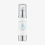 Weiße, zylindrische Flasche mit Pumpspender der SK O/P Hydra Cream, einem feuchtigkeitsspendenden Basic-Moisturizer, vor hellem Hintergrund.