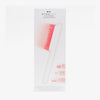 Weiße und rosa LED-Haarbürste in einer Verpackung mit der Aufschrift STYLPRO Re-Growth Red Light Hair Brush.