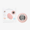 Das Routine Facial Cleansing Device und seine Verpackung zeichnen sich durch Funktionen wie Schallvibration und Silikonborsten aus.