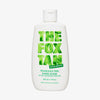 Weiße Flasche des Fox Tan Rapid Elixir Fragrance Free mit grünem Logo auf weißem Untergrund.