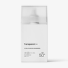Minimalistische weiße Flasche des „Transparent Lab PHA Soft Peeling Cleanser Mini“ – sanftes Peeling in einer reisefreundlichen Größe.