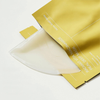 Eine gelbe Biodance Radiant Vita Niacinamide Real Deep Mask-Verpackung, aus der eine durchscheinende Maske herausgleitet.