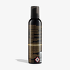 Schwarze Flasche Bondi Sands Aero Self Tanning Foam Liquid Gold mit Pumpspender, mit Produktangaben und einem Warnhinweis auf Entflammbarkeit.