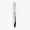 Silberne Tube Lash Out Mascara Brown von BPerfect Cosmetics mit rosa Text vor weißem Hintergrund.