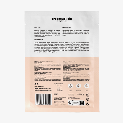 Skin Reset Niacinamide Mask