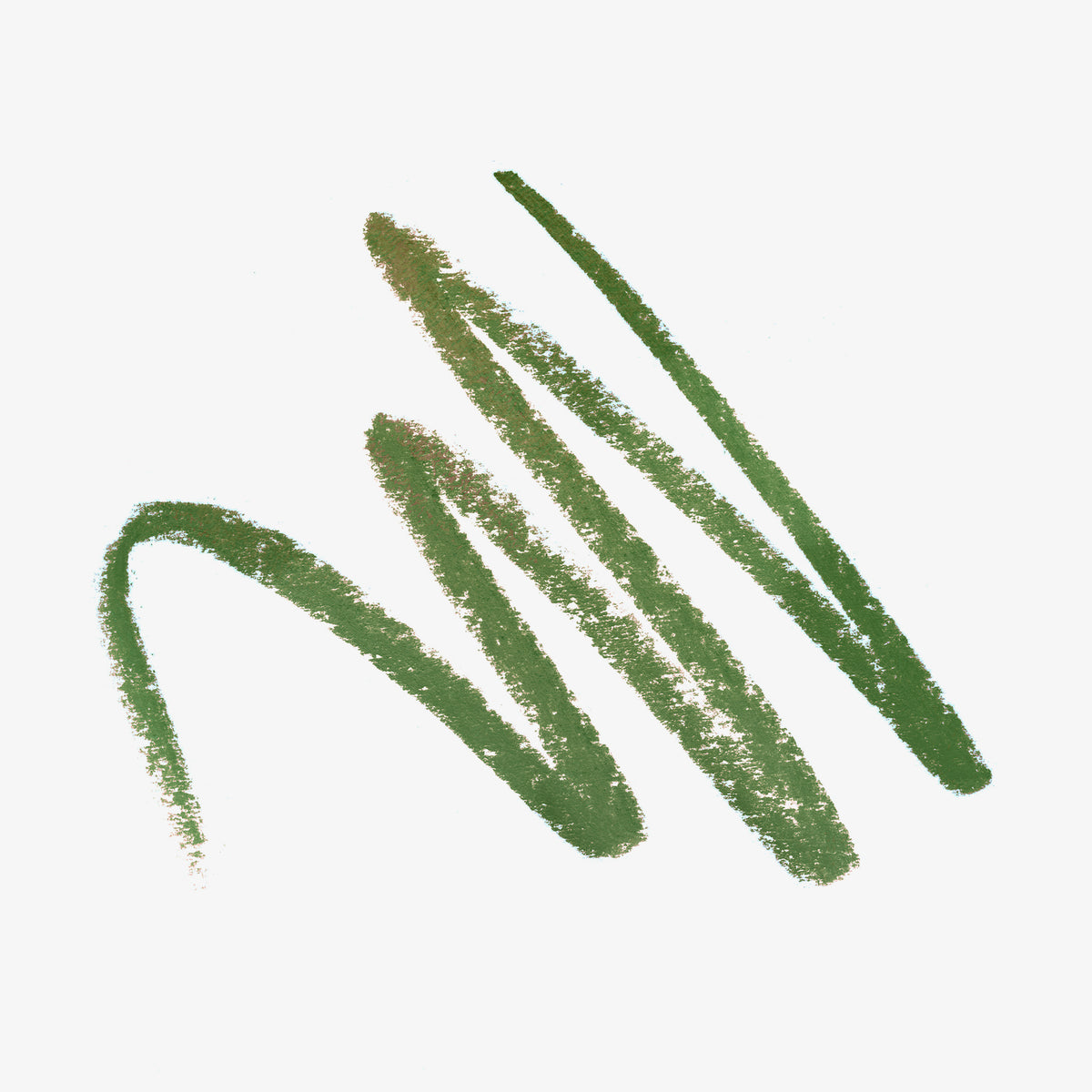 Grüner Farbswatch des Infinite Chrome Pencil Emerald auf weißem Hintergrund.