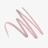 Rosafarbener Farbswatch des Infinite Chrome Pencil Rose Quartz auf weißem Hintergrund.