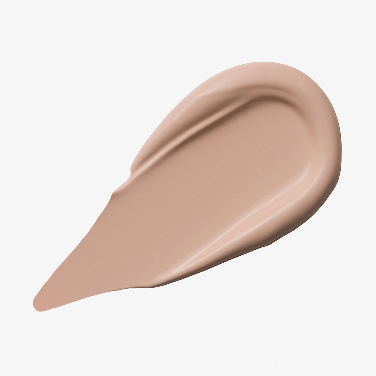 Ein hellbeiger Farbstreifen Yummy Skin Lift & Flex Concealer 1 auf weißem Hintergrund.
