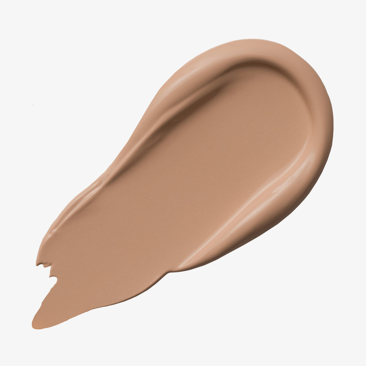 Ein beiger Farbstreifen Yummy Skin Lift & Flex Concealer 2 auf weißem Hintergrund.