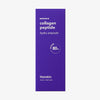 Lila Verpackung der Collagen Peptide Hydra Ampoule von Hanskin mit weißem Text auf weißem Hintergrund.