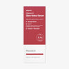 Eine Box Vitamin A Glow Retinol Serum mit in Rot und Weiß aufgedruckten Produktdetails.