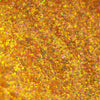 Nahaufnahme der Textur des des Opal Moonstone Loose Multichrome Eyeshadow Sassy Pants; ein gelb schimmerndes Pigment.