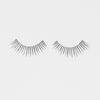Ein Paar "The Lash" künstliche Wimpern im Stil "Creator" von LH Cosmetics mit natürlichem Schwung und feinen, gerade angeordneten Härchen.