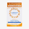 Weiße Verpackung der Lumene Nordic-C [VALO] Glow Renew Night Cream mit orange-blau-weißem Design.