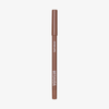 Brauner Rebelips-Lippenstift in 114 Latte von Mesauda Beauty, mit Kappe, auf weißem Hintergrund.