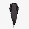 Schwarzer Swatch des Mesauda Drawmatic Shadow in der Farbe 101 Blackout, cremig mit sattem, mattem Finish.