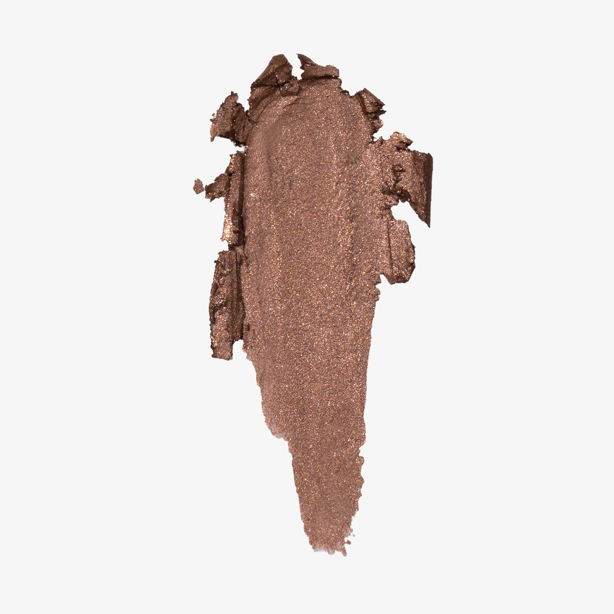 Schimmernder brauner Swatch des Mesauda Drawmatic Shadow in der Farbe 111 Bronzed, cremig mit schimmernden Finish.