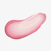Ein Abstrich des Hydramorphosis Lippenstifts von Mesauda Beauty auf einem weißen Hintergrund verschmiert.
